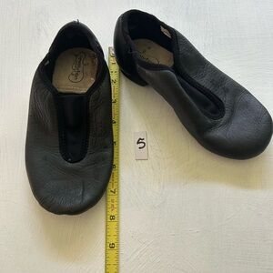 Black Kids Dance Shoes sz 5